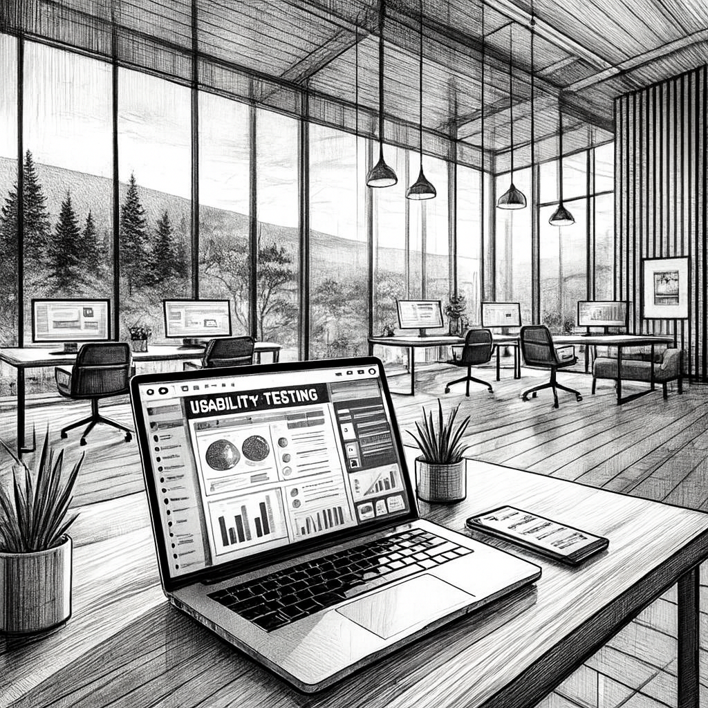 Young woman with afro braids using VR glasses on dark purple neon background close up. The VR is a great Usability prototyping tool.